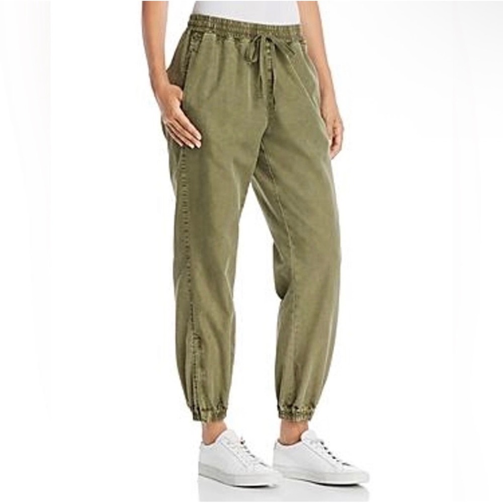 Zadig & Voltaire Parole Mili Utility Jogger Pants Olive Green Size 6